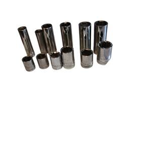 DURALAST METRIC 3/8"  SOCKETS. MISCELLANEOUS SIZES. Lt SS308